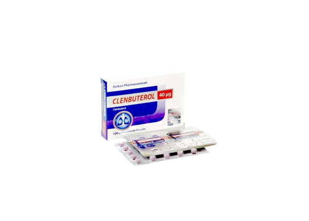 Foto 1 - Clenbuterol 40 mcg Balkan Pharmaceuticals