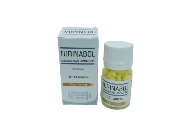 Foto 1 - Turinabol 10 mg Platinum Pharm