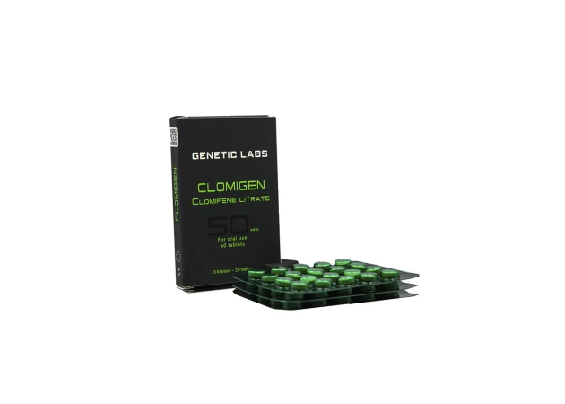 Foto 1 - Clomigen 50 mg Genetic Labs