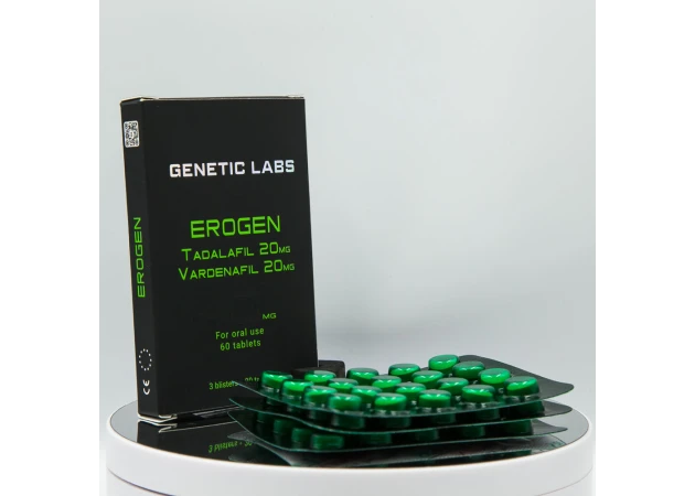 Foto 1 - Erogen 40 mg Genetic Labs