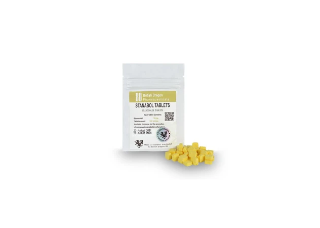 Foto 1 - Stanabol 10 mg British Dragon