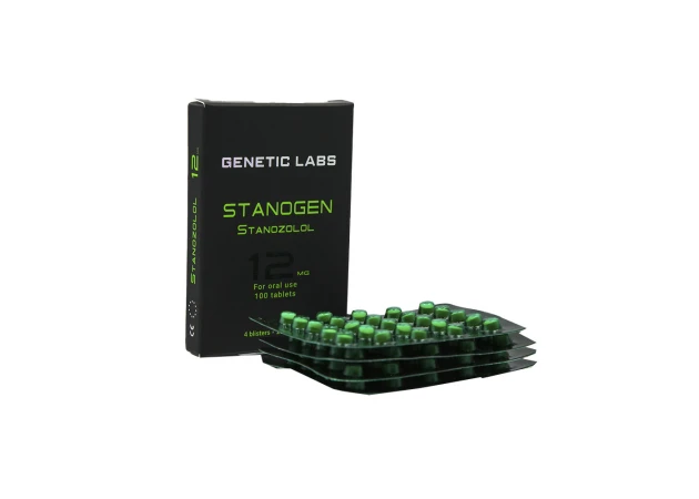 Foto 1 - Stanogen 12 mg Genetic Labs