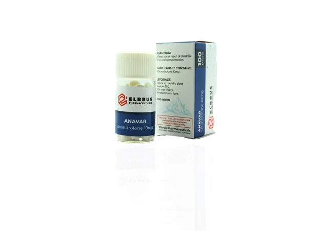 Foto 1 - Anavar (Oxandrolon) 10 mg Elbrus Pharmaceuticals