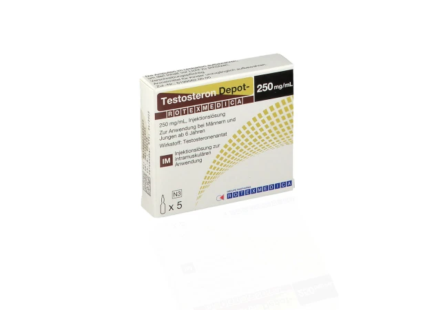 Foto 1 - Testosteron Depot - 250 mg Rotexmedica