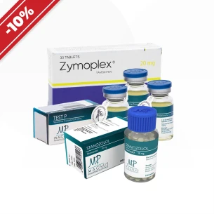 Trocknungskurs. Winstrol + Testosteron