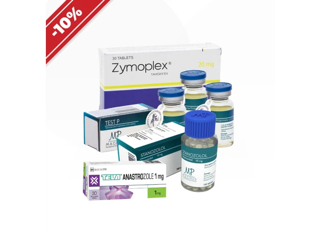 Foto 1 - Trocknungskurs. Winstrol + Testosteron + Tamoxifen