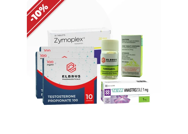 Foto 1 - Kurzer Kurs für den Aufbau schlanker Muskelmasse. Turinabol + Testosteron