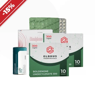 Kurs für Gelenkprobleme. Boldenon + Anapolone