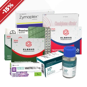 Massekurs: Erfahren [IV]. Boldenon + Testosteronmix + Anapolone + Testosteronpropionat + Mesterolon