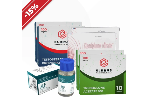 Foto 1 - Kurs für Kraft: erfahren [IV]. Testosteronpropionat + Trenbolonacetat + Fluoxymesteron