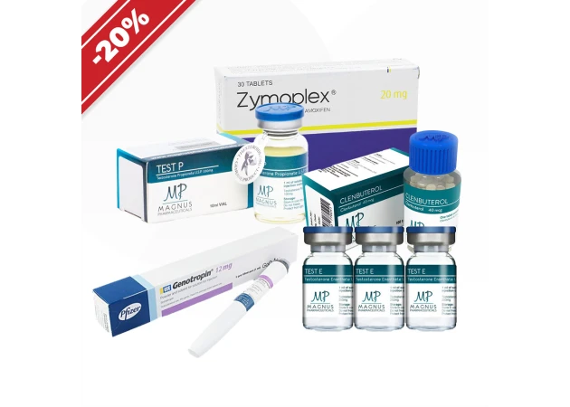 Foto 1 - Kurs für Kraft: Experte. Dexamethason, Wachstumshormon, Insulin, Testosteronenanthat, Testosteronpropionat, Drostanolon und Clenbuterol