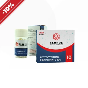 Kurs für Frauen: für Masse. Oxandrolon + Testosteronpropionat