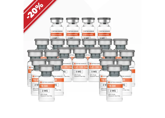 Foto 1 - Peptidkurs: pro Behandlung. TB-500 + CJC-1295 + Ipamorelin