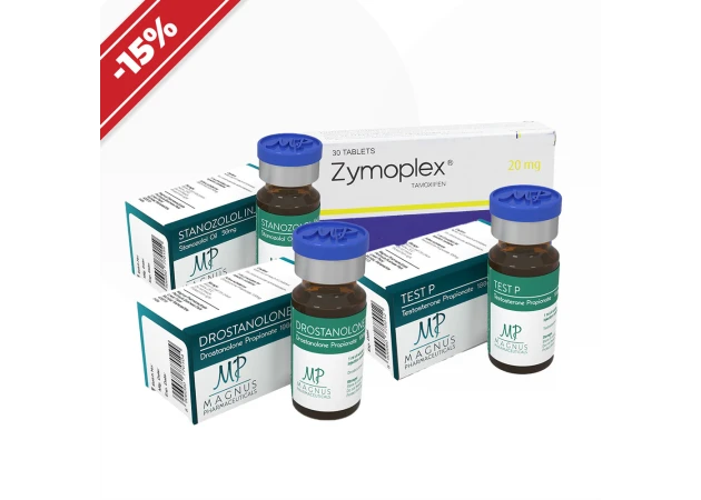 Foto 1 - Klassischer Kurs zur Steigerung von Kraft und Relief. Testosteron + Winstrol + Masteron