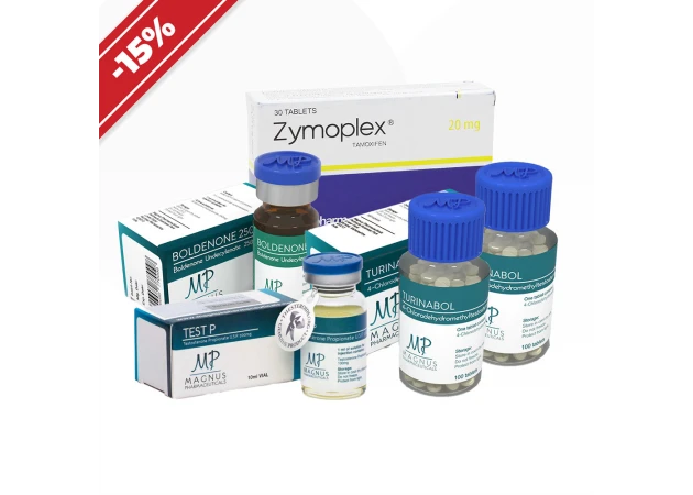 Foto 1 - Kurzer Kurs zum Erwerb schlanker Muskelmasse. Turinabol + Testosteron + Boldenon