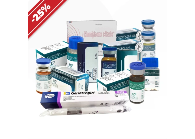 Foto 1 - Langer Kurs für Muskelmassenzunahme und Definition mit Wachstumshormon für Profis