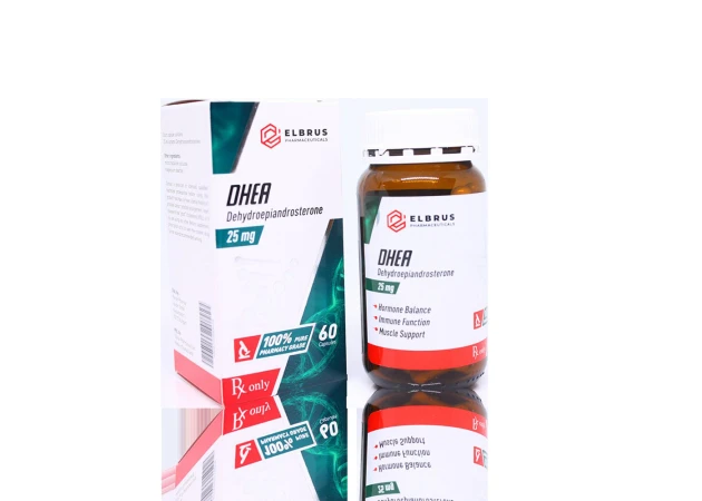 Foto 1 - DHEA (Dehydroepiandrosteron) 25 mg Elbrus Pharmaceuticals