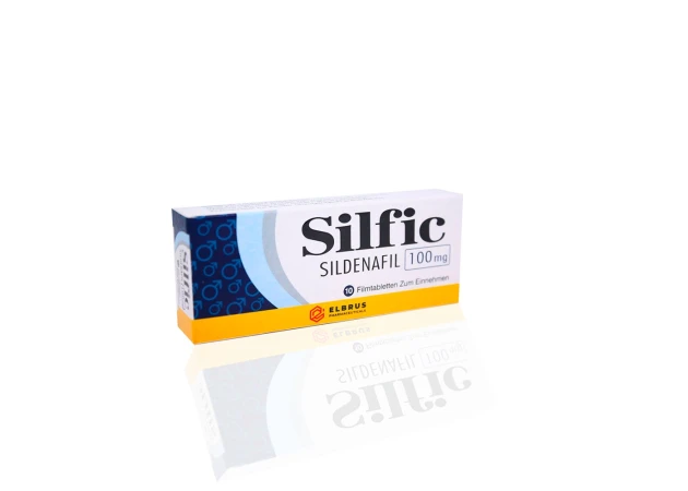 Foto 1 - Silfic (Sildenafil) 100 mg Elbrus Pharmaceuticals