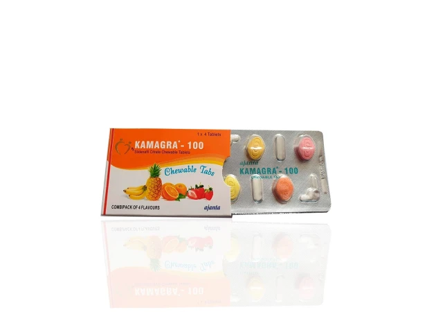 Foto 1 - Kamagra Chewable 100 mg Ajanta Pharma