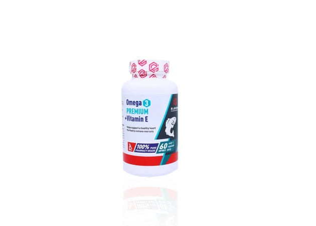 Foto 1 - Omega 3 + Vitamin E Elbrus Pharmaceuticals