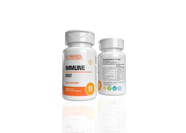 Foto 2 - Immune Boost (60 capsules) Biaxol Supplements