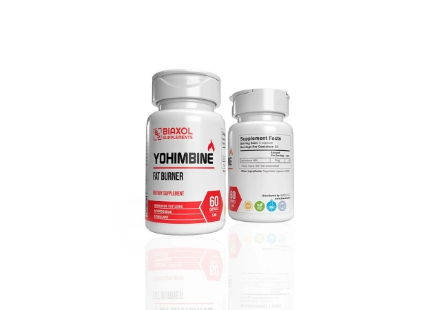 Foto 2 - Yohimbine 5 mg Biaxol Supplements