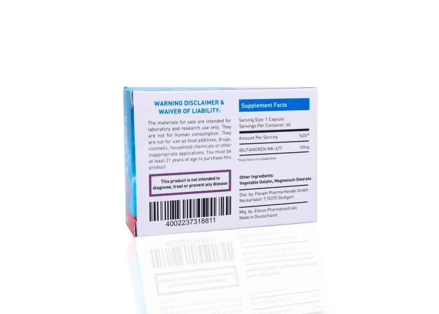 Foto 2 - MK 677 (Ibutamoren) 10 mg Elbrus Pharmaceuticals