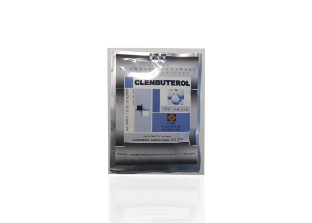 Foto 1 - Clenbuterol 0,04 mg Hubei Huangshi Nanshang