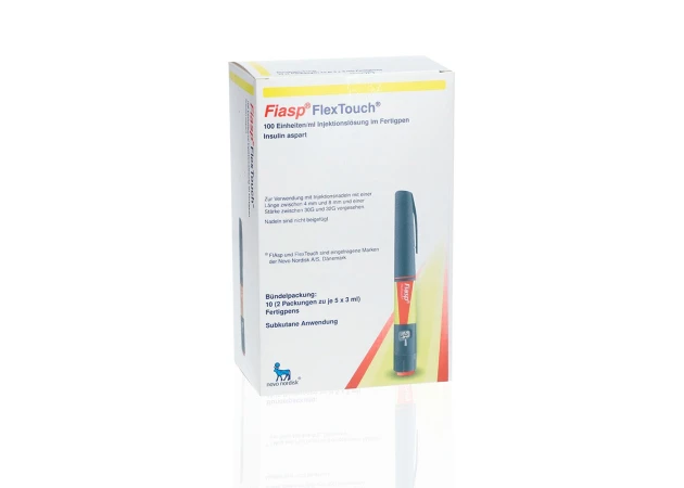Foto 1 - FIASP Pen 100 IU Novo Nordisk