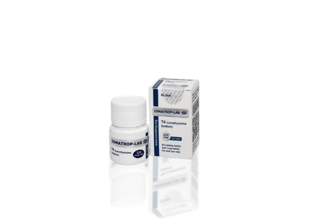 Foto 1 - T4 (Levothyroxine sodium) 0,1 mg Somatrop-Lab
