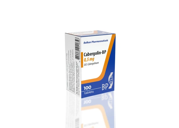 Foto 1 - Cabergolin 0,5 mg Balkan Pharmaceuticals